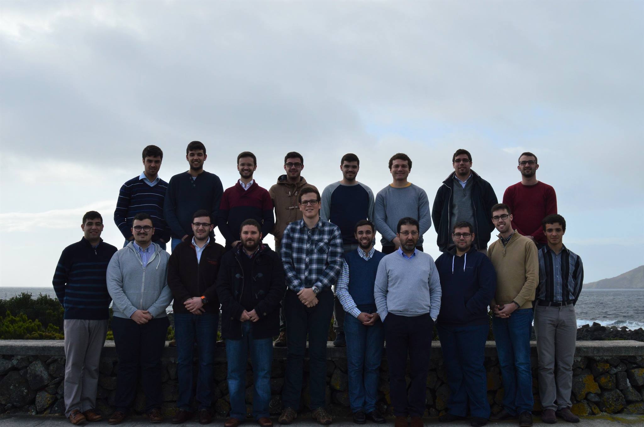 Seminaristas em retiro