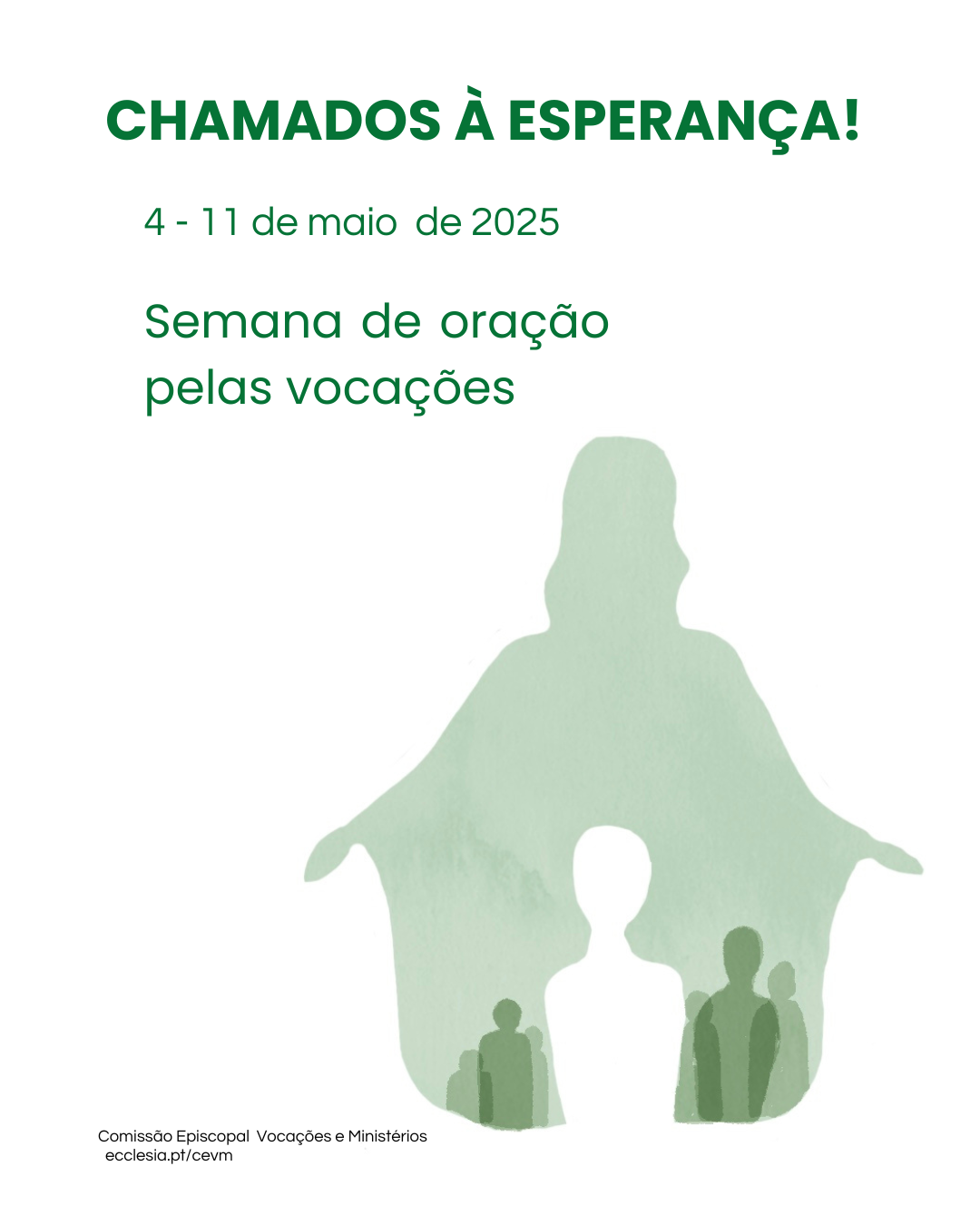 Semana de oração pelas Vocações- Chamados à Esperança